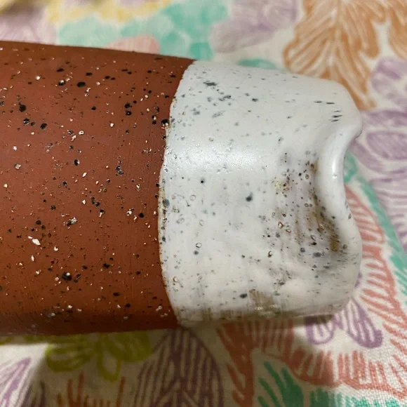 Thomas Hellström Ceramic Vase Nittsjö Sweden Mid Century Modern Vintage Nittsjo